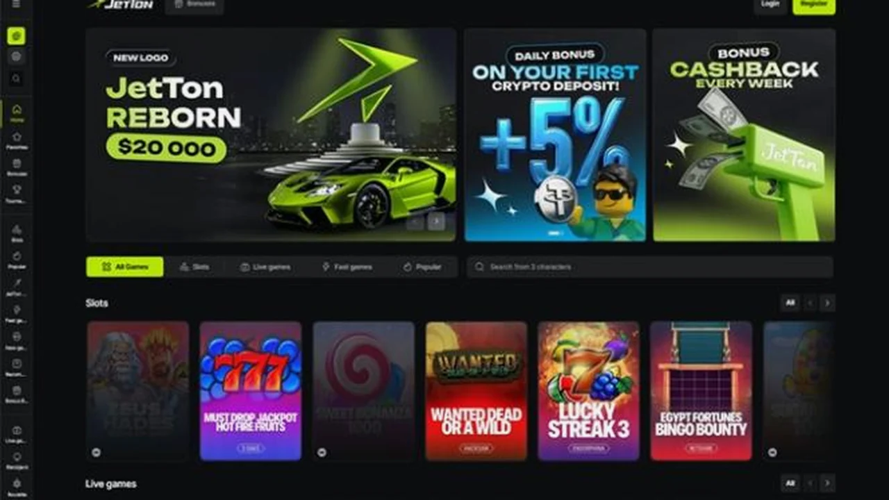 Jetton casino interface overview for jetton.tg1.casino